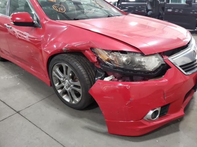 JH4CU2F87CC004378 - 2012 ACURA TSX SE RED photo 9