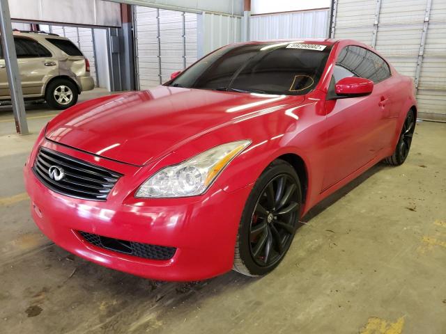 JNKCV64E28M126225 - 2008 INFINITI G37 BASE RED photo 2