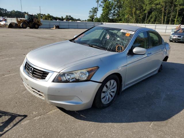 1HGCP2F38AA112239 - 2010 HONDA ACCORD LX SILVER photo 2