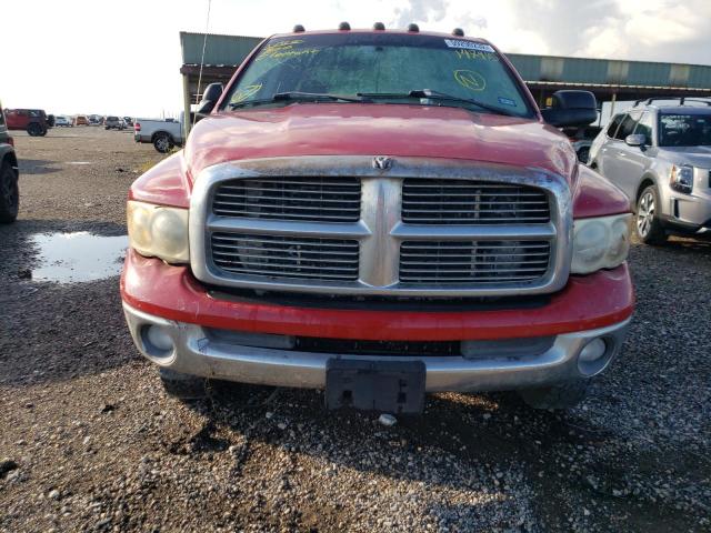 3D7MU48C84G147945 - 2004 DODGE RAM 3500 S RED photo 9