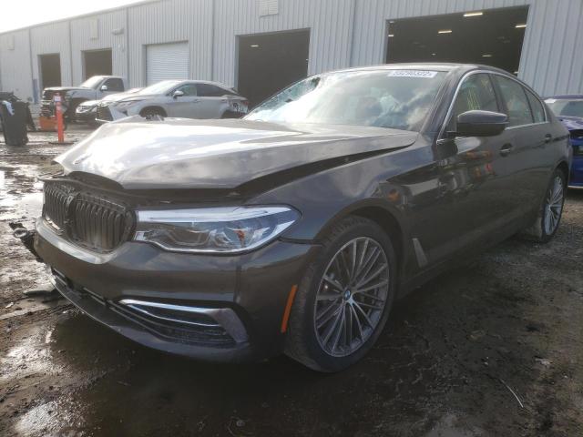 WBAJE5C53KG919606 - 2019 BMW 540 I Brązowy zdjęcie 2