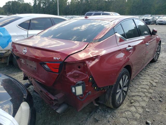 1N4BL4DV7KC155259 - 2019 NISSAN ALTIMA SV RED photo 4