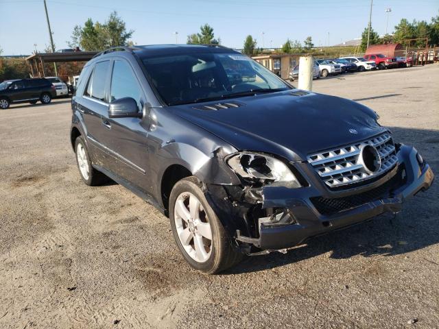 4JGBB8GB4BA639368 - 2011 MERCEDES-BENZ ML 350 4MA CHARCOAL photo 1