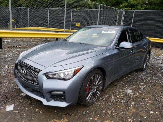 JN1FV7AP5HM850665 - 2017 INFINITI Q50 RED SP GRAY photo 2