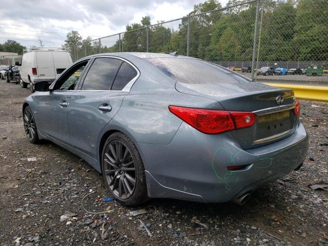 JN1FV7AP5HM850665 - 2017 INFINITI Q50 RED SP GRAY photo 3