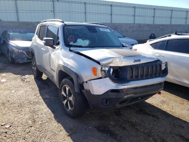 ZACNJDC16MPN23597 - 2021 JEEP RENEGADE T SILVER photo 1