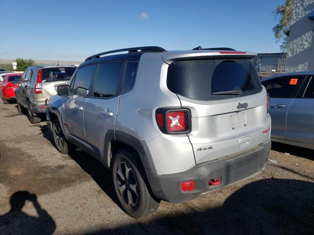 ZACNJDC16MPN23597 - 2021 JEEP RENEGADE T SILVER photo 3