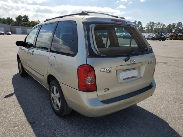 JM3LW28A730366358 - 2003 MAZDA MPV WAGON BEIGE photo 3