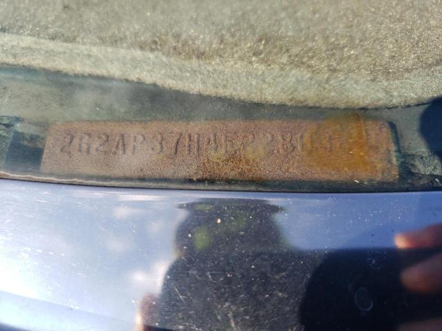 2G2AP37H4E2280383 - 1984 PONTIAC GRAND PRIX ყავისფერი ფოტო 10