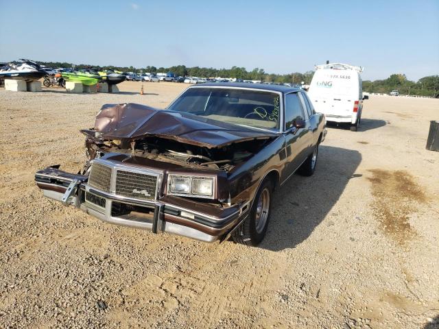 2G2AP37H4E2280383 - 1984 PONTIAC GRAND PRIX ყავისფერი ფოტო 2