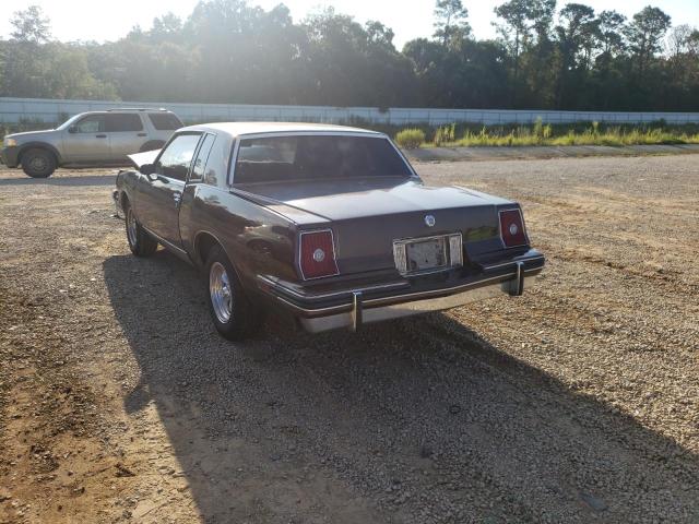 2G2AP37H4E2280383 - 1984 PONTIAC GRAND PRIX ყავისფერი ფოტო 3