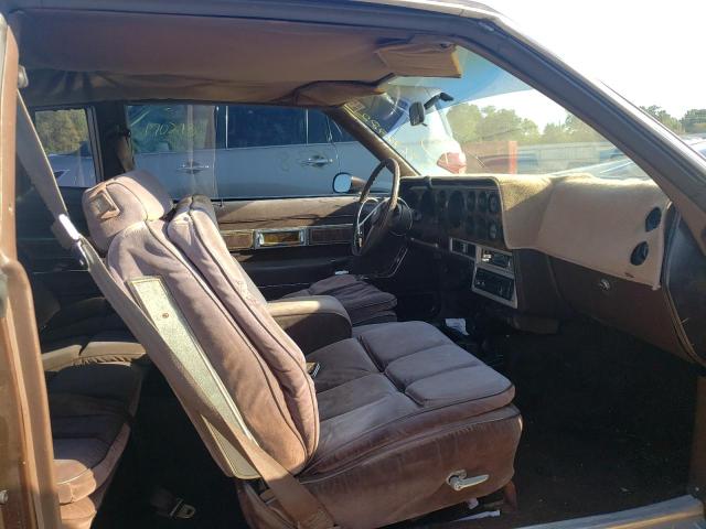 2G2AP37H4E2280383 - 1984 PONTIAC GRAND PRIX ყავისფერი ფოტო 5