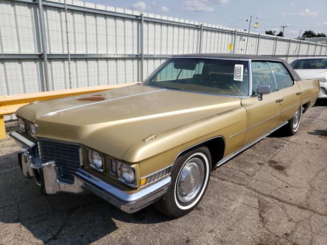 6D49R2Q131005 - 1972 CADILLAC DEVILLE DE GOLD photo 2