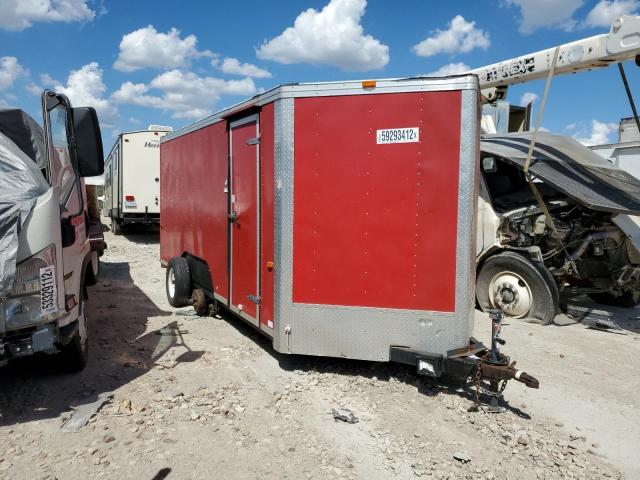 4D6EB19248C016957 - 2008 CARGO TRAILER RED photo 1