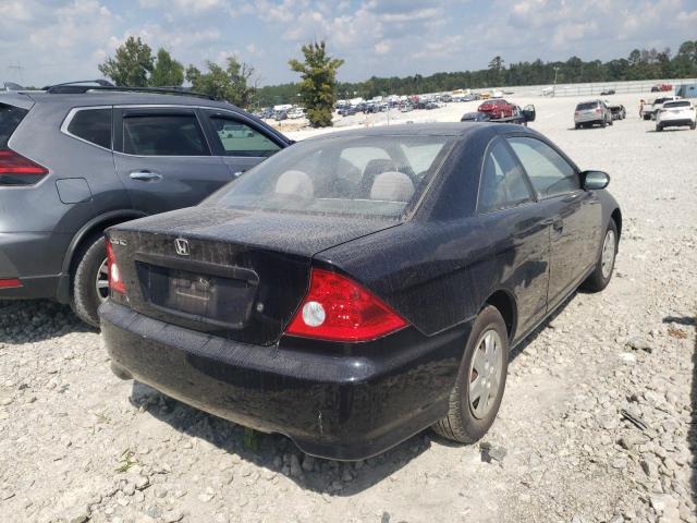 1HGEM21195L052330 - 2005 HONDA CIVIC DX V BLACK photo 4