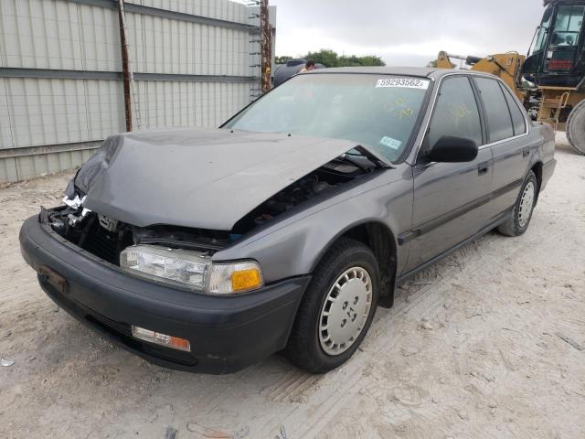 JHMCB7645MC078593 - 1991 HONDA ACCORD DX GRAY photo 2