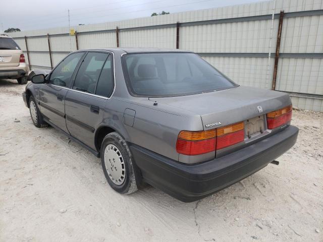 JHMCB7645MC078593 - 1991 HONDA ACCORD DX GRAY photo 3