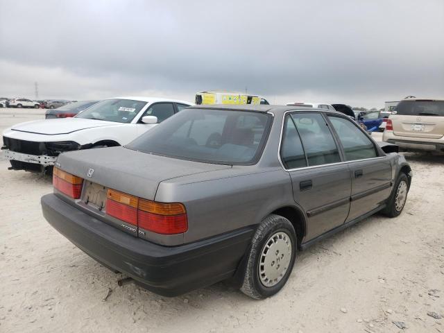 JHMCB7645MC078593 - 1991 HONDA ACCORD DX GRAY photo 4