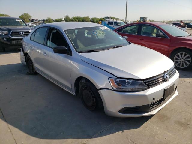 3VW2K7AJ9EM227403 - 2014 VOLKSWAGEN JETTA BASE 银色 照片 1