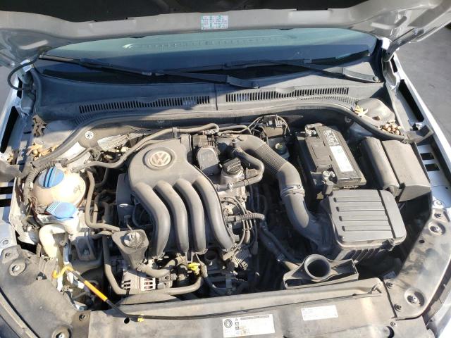 3VW2K7AJ9EM227403 - 2014 VOLKSWAGEN JETTA BASE 银色 照片 7