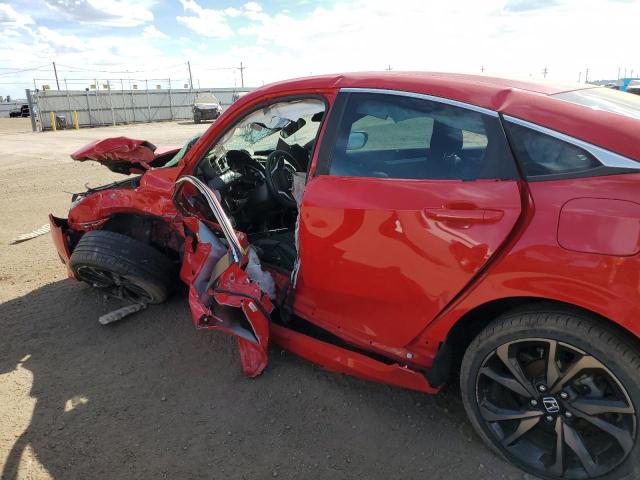 2HGFC2F80KH524629 - 2019 HONDA CIVIC SPOR RED photo 10