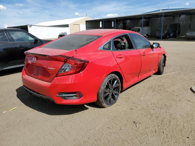 2HGFC2F80KH524629 - 2019 HONDA CIVIC SPOR RED photo 4