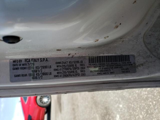 ZFBHRFAB6L6S18525 - 2020 RAM PROMASTER 白色 照片 10