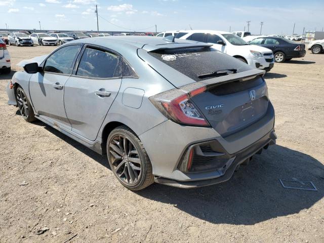 SHHFK7H42MU209279 - 2021 HONDA CIVIC SPOR SILVER photo 3