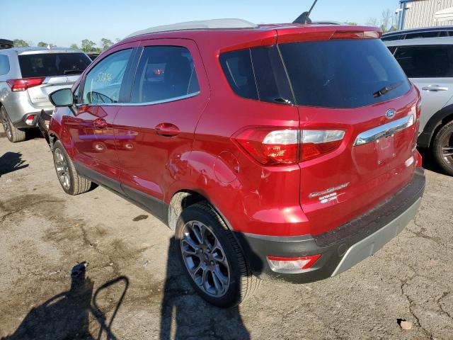 MAJ6P1WL1JC182407 - 2018 FORD ECOSPORT T MAROON photo 3