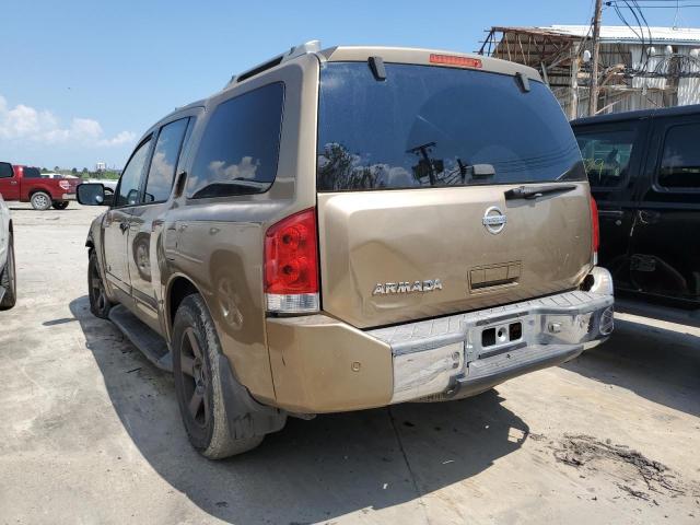 5N1AA08A15N705975 - 2005 NISSAN ARMADA SE BROWN photo 3