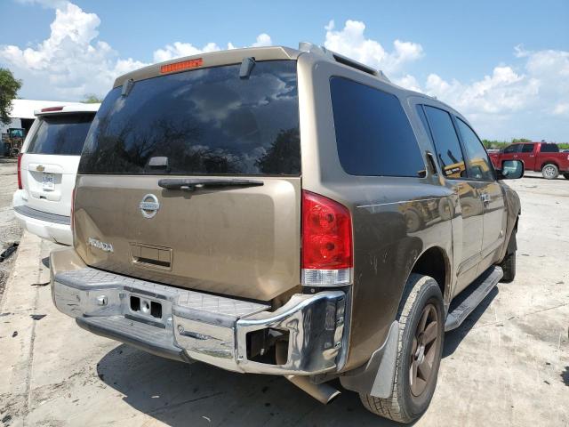 5N1AA08A15N705975 - 2005 NISSAN ARMADA SE BROWN photo 4