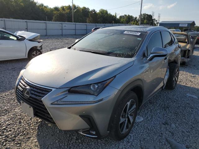 JTJBARBZ4J2150122 - 2018 LEXUS NX 300 BAS GRAY photo 2