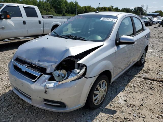 KL1TD5DE9AB135706 - 2010 CHEVROLET AVEO LS 银色 照片 2