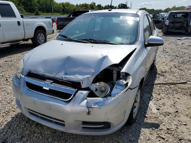 KL1TD5DE9AB135706 - 2010 CHEVROLET AVEO LS 银色 照片 9