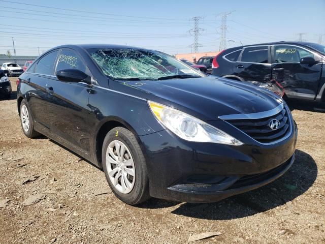 5NPEB4AC7DH558680 - 2013 HYUNDAI SONATA GLS BLACK photo 1