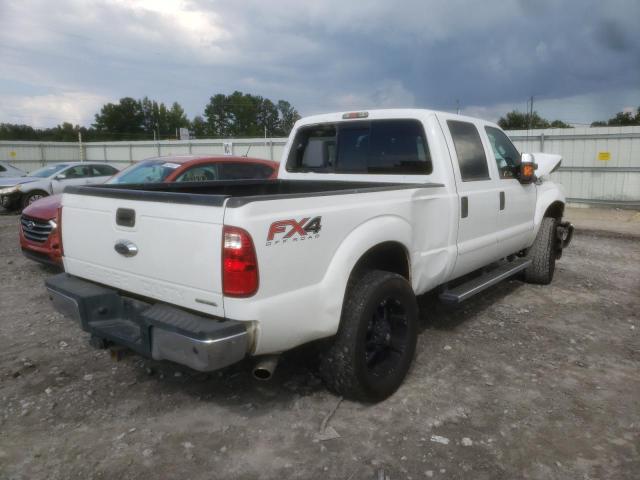 1FT7W2B69FEA31432 - 2015 FORD F250 SUPER WHITE photo 4