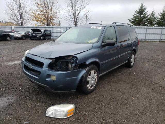 1GNDV23L36D236610 - 2006 CHEVROLET UPLANDER L BLUE photo 2