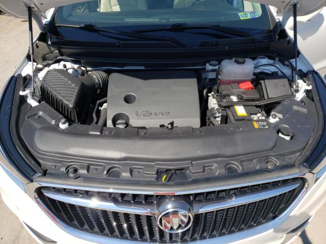 5GAEVBKW8KJ232929 - 2019 BUICK ENCLAVE PR WHITE photo 7