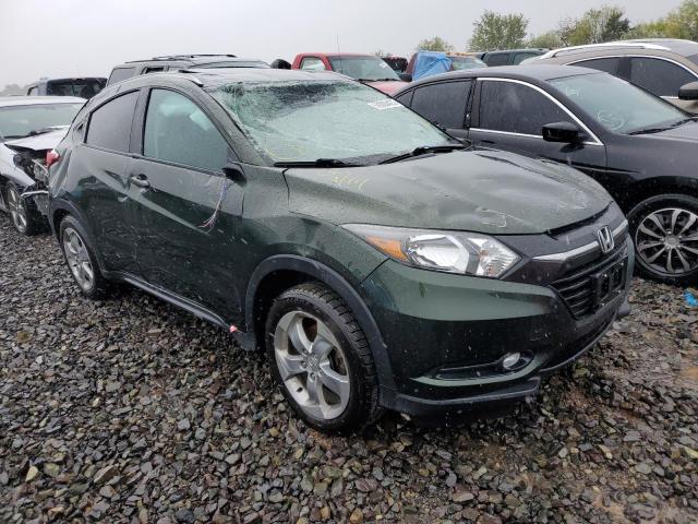 3CZRU6H7XGM766576 - 2016 HONDA HR-V EXL GREEN photo 1