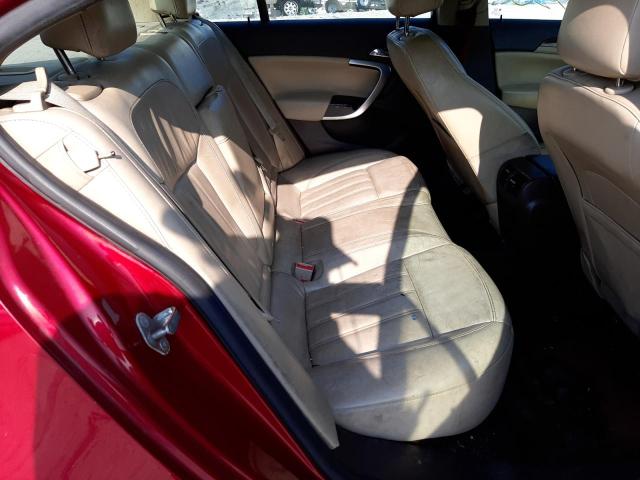2G4GK5EX3E9253575 - 2014 BUICK REGAL RED photo 6