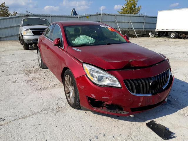 2G4GK5EX3E9253575 - 2014 BUICK REGAL RED photo 9