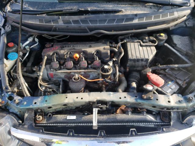 2HGFA1F62AH556124 - 2010 HONDA CIVIC LX-S ლურჯი ფოტო 7