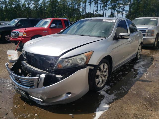 1HGCP36808A054557 - 2008 HONDA ACCORD EXL SILVER photo 2