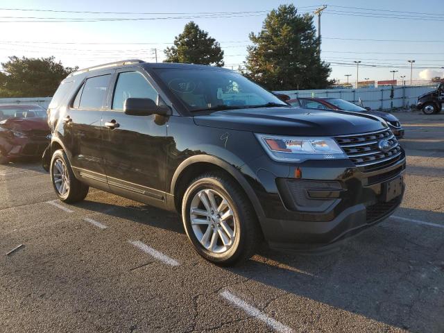 1FM5K8B85HGE41249 - 2017 FORD EXPLORER BLACK photo 1