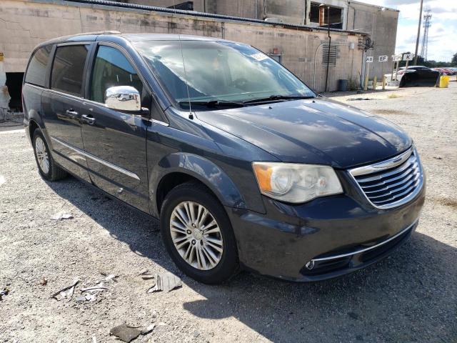 2C4RC1CG0DR783071 - 2013 CHRYSLER TOWN & COU GRAY photo 1