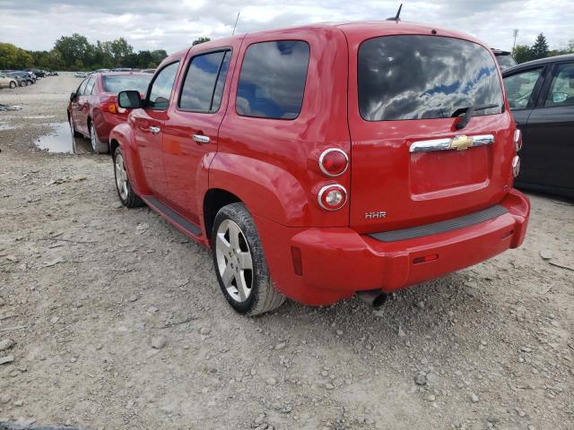 3GNDA53P28S616444 - 2008 CHEVROLET HHR LT RED photo 3