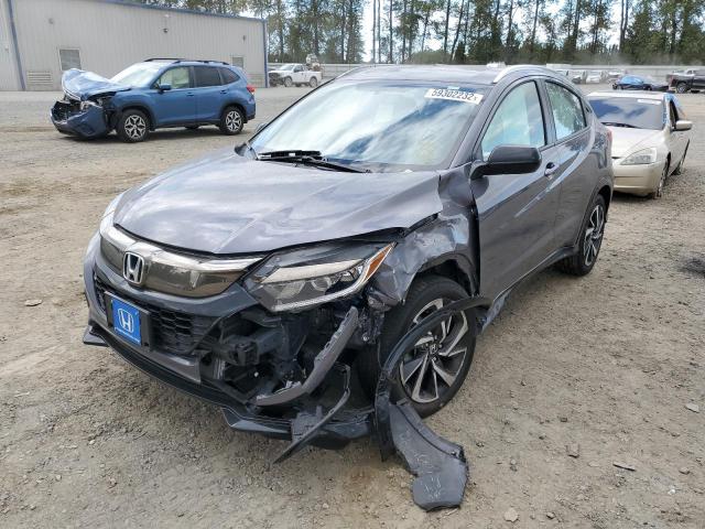 3CZRU6H10KG717891 - 2019 HONDA HR-V SPORT CHARCOAL photo 2