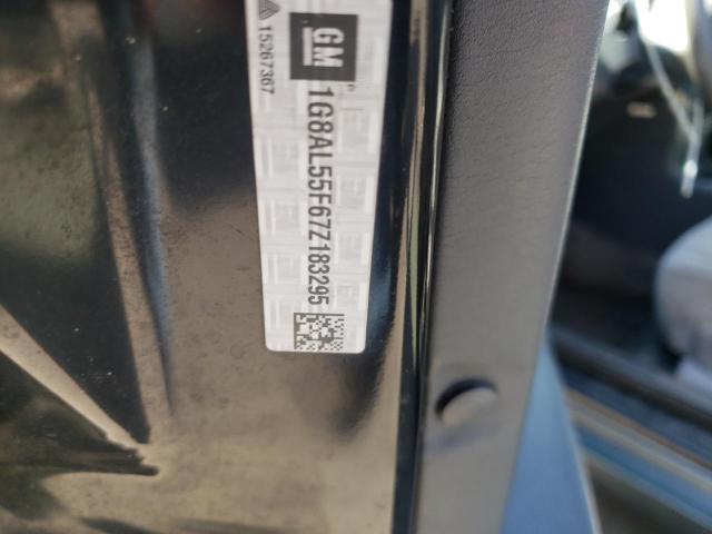 1G8AL55F67Z183295 - 2007 SATURN ION LEVEL GRAY photo 10