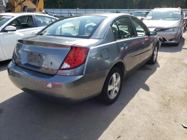 1G8AL55F67Z183295 - 2007 SATURN ION LEVEL GRAY photo 4