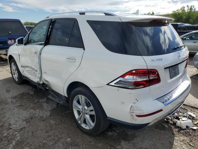 4JGDA5HB4FA557588 - 2015 MERCEDES-BENZ ML 350 4MA WHITE photo 3